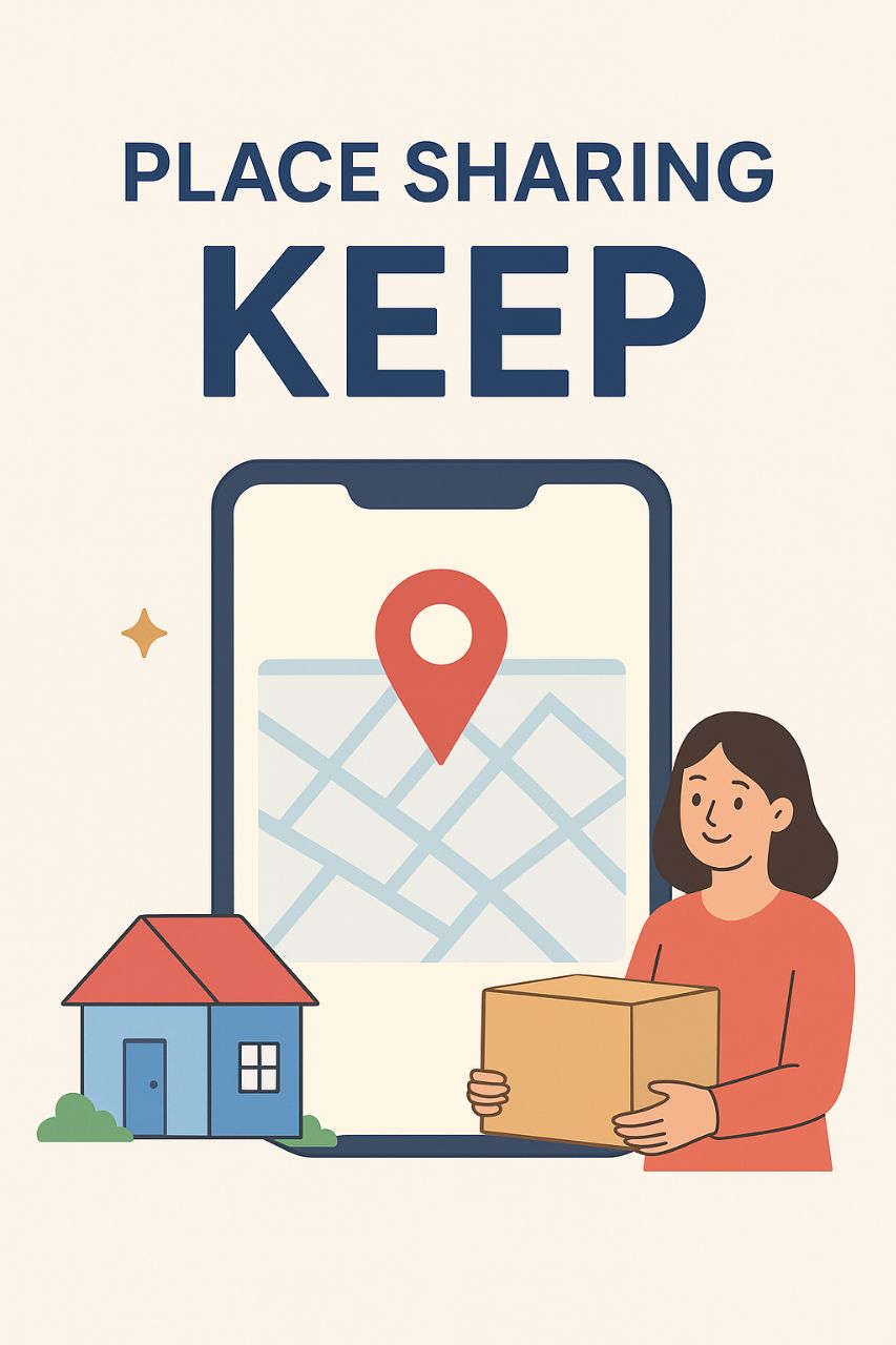 플레이스 공유(keep) 서비스